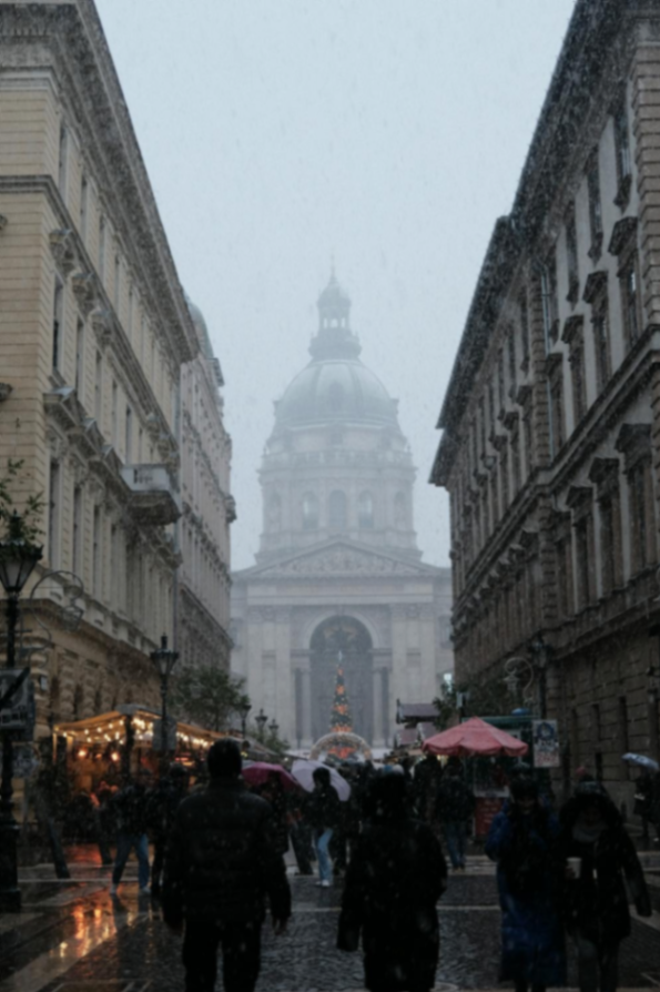 Budapest, Hongrie : Le Marché de Noël de la Basilique